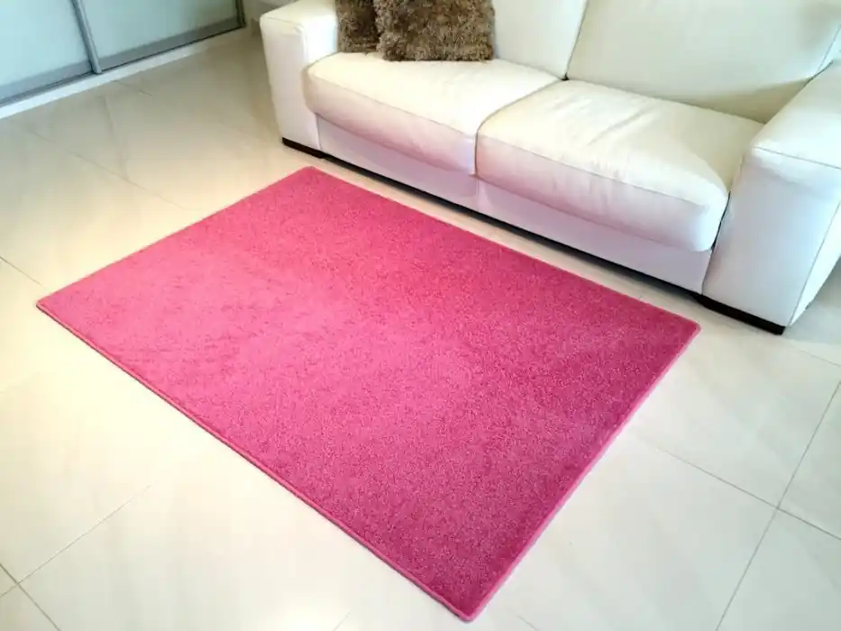 Speciální Cena Kusový růžový koberec Eton - 200 x 200 cm