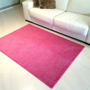 Omezená Nabídka Kusový růžový koberec Eton - 60 x 60 cm