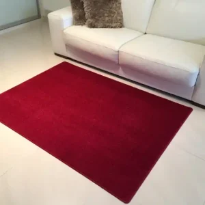 Kusový vínově červený koberec Eton - 200 x 200 cm Bezpečná Platba