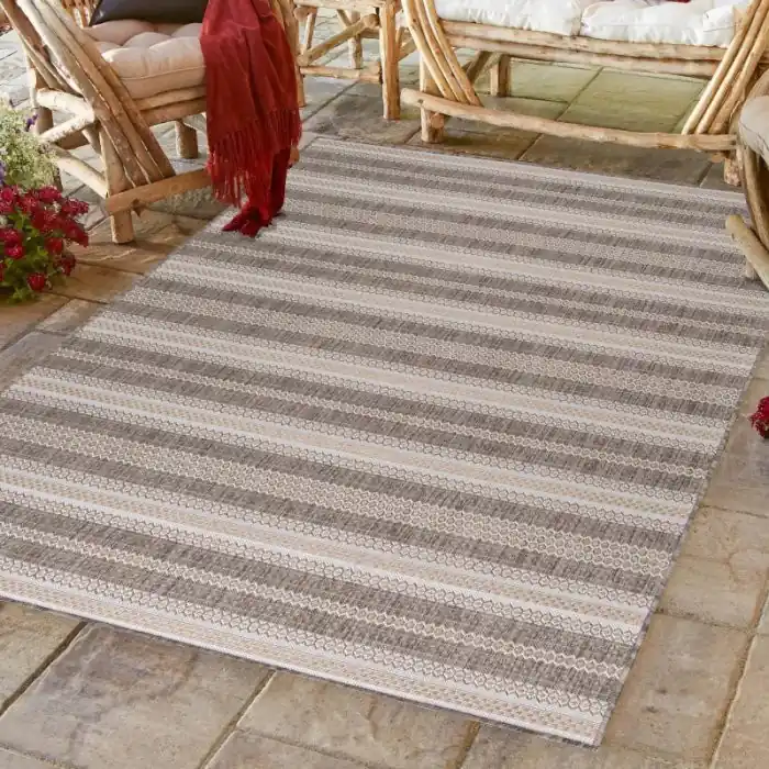Kusový venkovní koberec Sunny 4411 beige - 140 x 200 cm Autentický