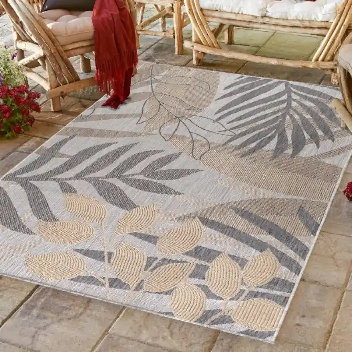 Kusový venkovní koberec Sunny 4413 beige - 120 x 170 cm Dokud Zásoby Vydrží