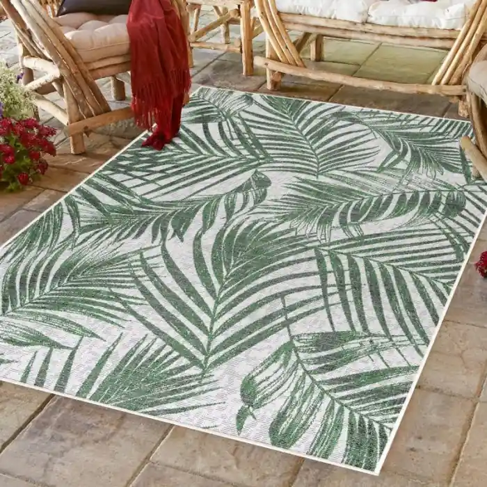 Kusový venkovní koberec Sunny 4415 green - 120 x 170 cm Sezónní Sleva