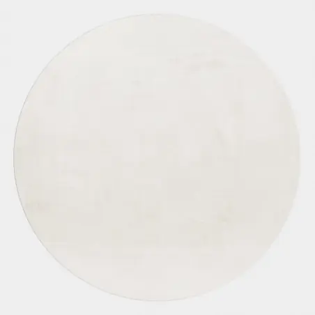 Jen Po Omezenou Doba Kusový koberec kruh Pouffy 5100 cream - Kruh 120 cm průměr