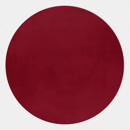 Horká Nabídka Kusový koberec kruh Pouffy 5100 red - Kruh 120 cm průměr