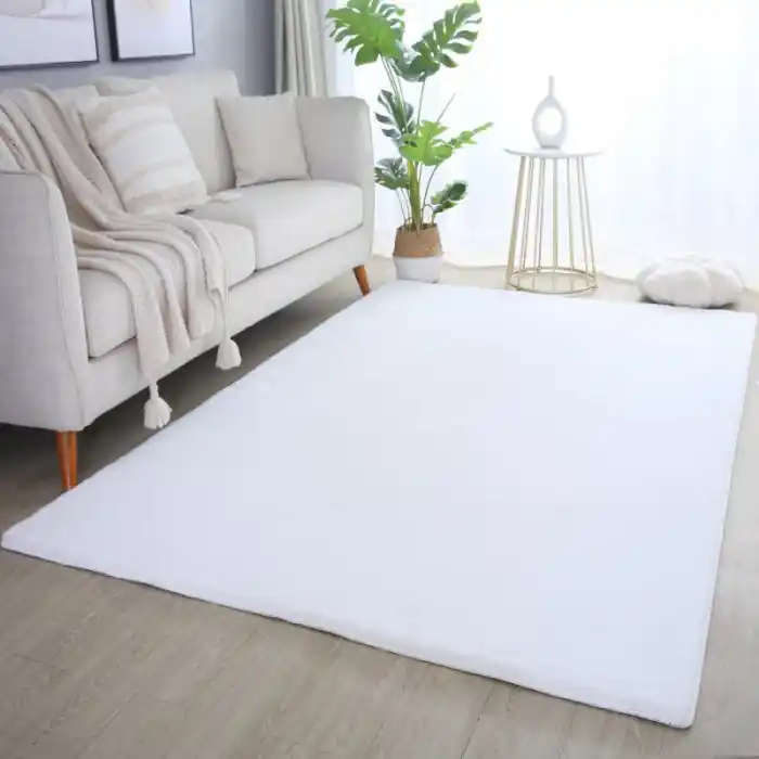 Tovární Cena Kusový koberec Pouffy 5100 white - 200 x 290 cm