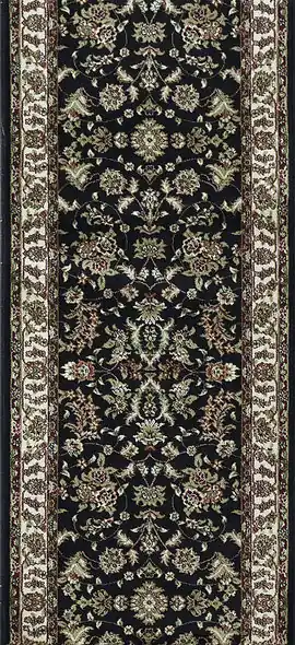 Běhoun Anatolia 5378 black - 1 BM 120 cm šíře Značkový