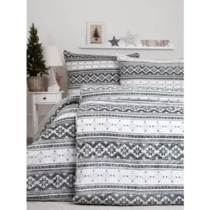 Prodloužené povlečení mikroplyš Exclusive - Winter zelené Nízká Cena