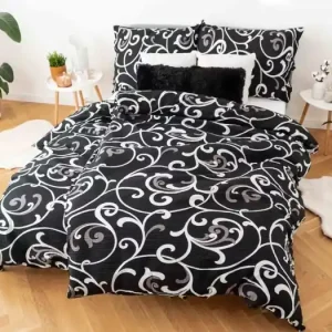 Originální Prodloužené krepové povlečení Exclusive – Orient černá