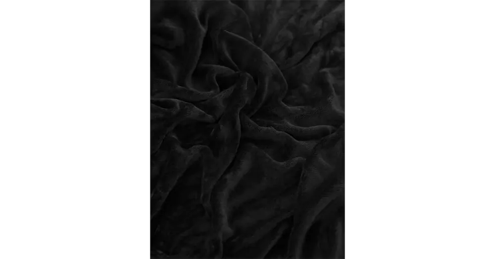 Kup Teď Prostěradlo mikroplyš 140 × 200 cm – černé