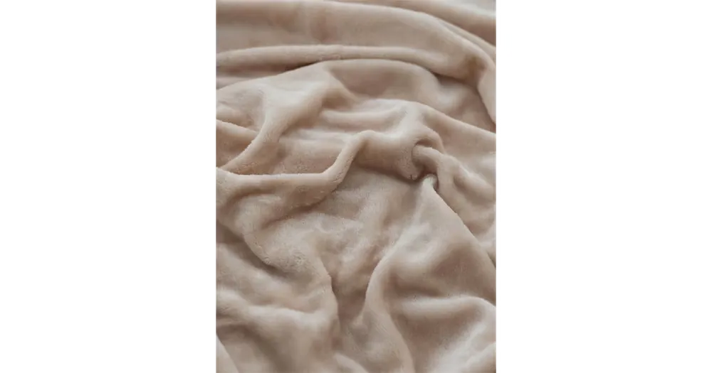 Levný Prostěradlo mikroplyš 200 × 200 cm – mandlové