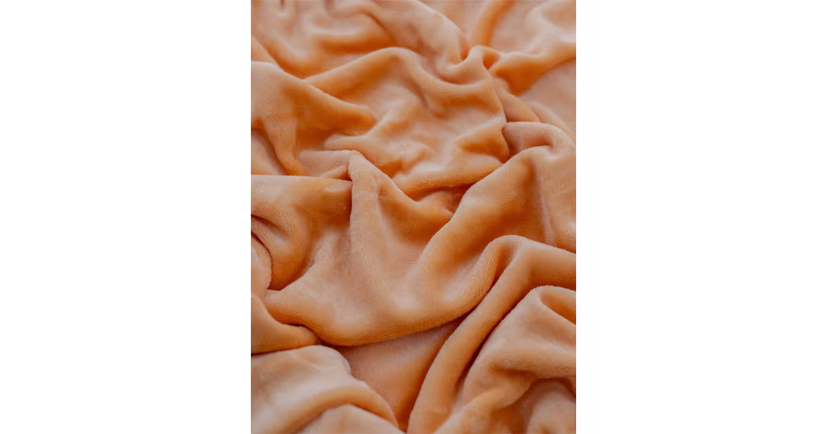 Aktuální Prostěradlo mikroplyš 90 × 200 cm – meruňkové