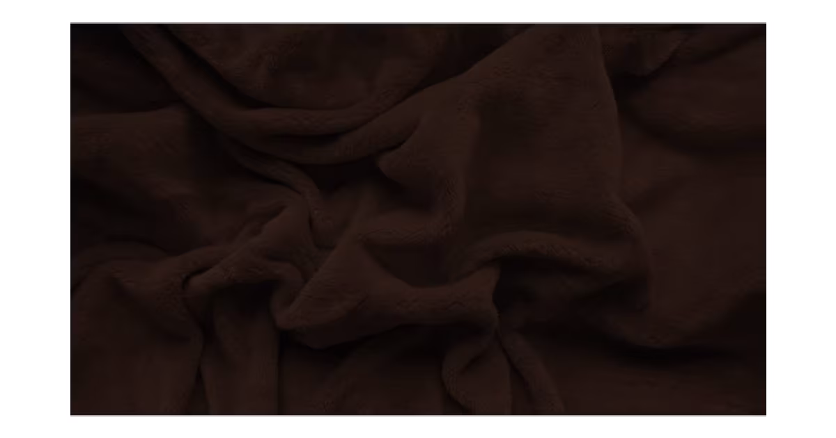 Prostěradlo mikroplyš Comfort 90 × 200 cm – tmavě hnědé Výprodej