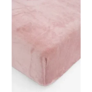 Prostěradlo mikroplyš Deluxe 140 × 200 cm – pudrové Horká Nabídka