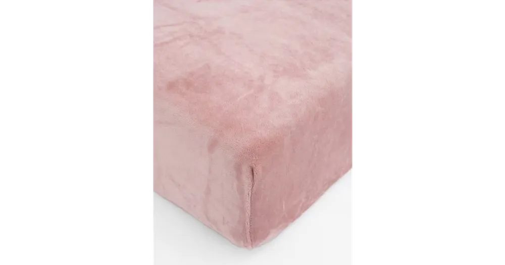 Omezená Nabídka Prostěradlo mikroplyš Deluxe 160 x 200 cm - pudrové