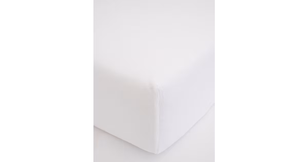 Super Cena Prostěradlo mikroplyš Deluxe 220 × 200 cm – bílé