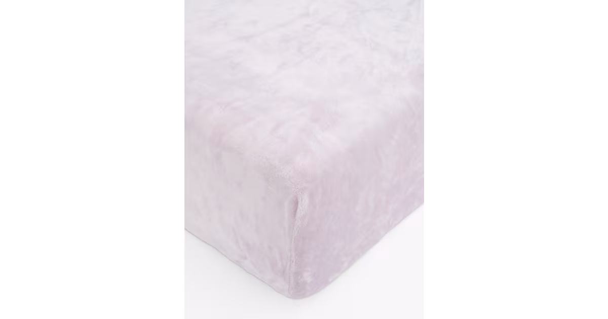 Prostěradlo mikroplyš Deluxe 90 x 200 cm - lila Vysoce Kvalitní