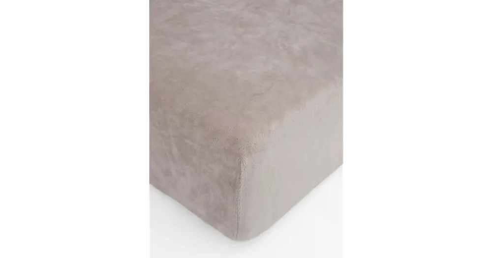 Prostěradlo mikroplyš Deluxe do postýlky 70 x 140 cm - cappuccino Hit Sezóny