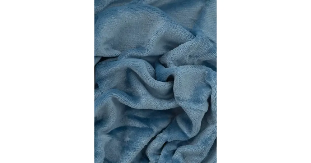 Přímo Od Výrobce Prostěradlo mikroplyš do postýlky 70 × 140 cm – nebesky modré