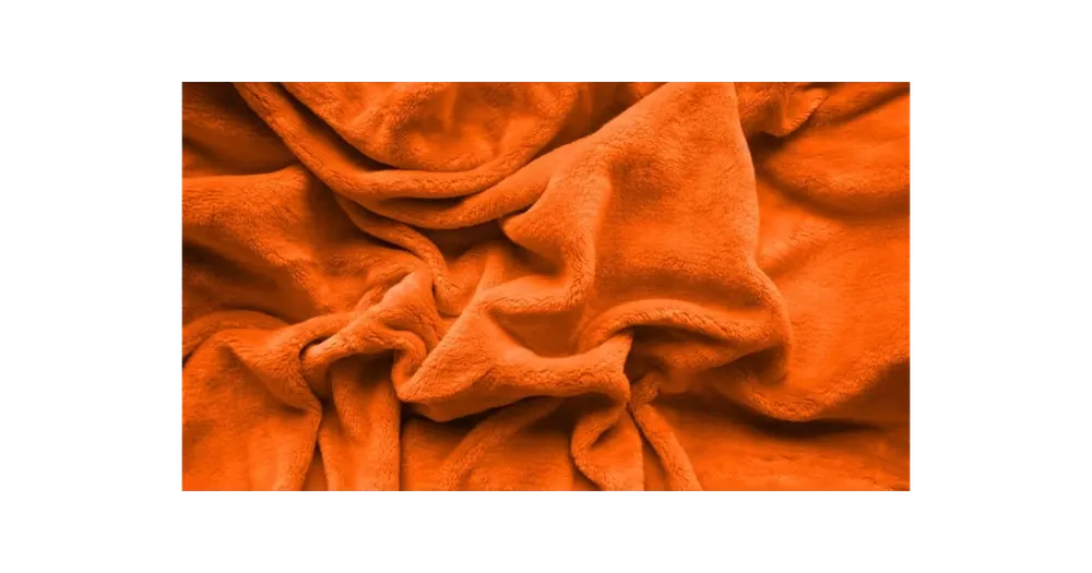 Prostěradlo mikroplyš Exclusive 140 × 200 cm – oranžové Must-Have