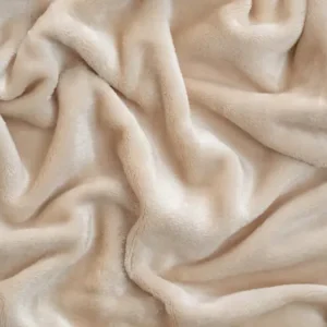 Časově Omezené Prostěradlo mikroplyš Exclusive 220 × 200 cm – mandlové