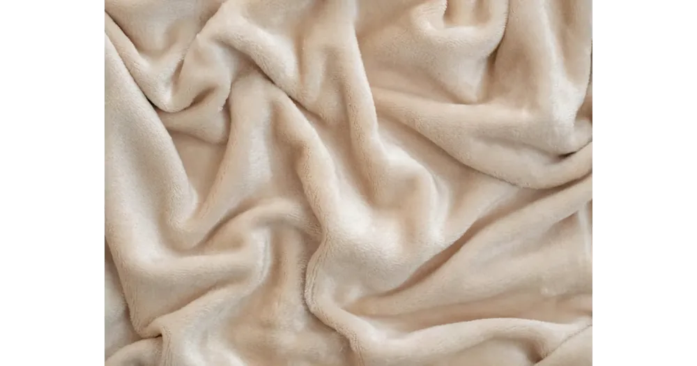 Časově Omezené Prostěradlo mikroplyš Exclusive 220 × 200 cm – mandlové