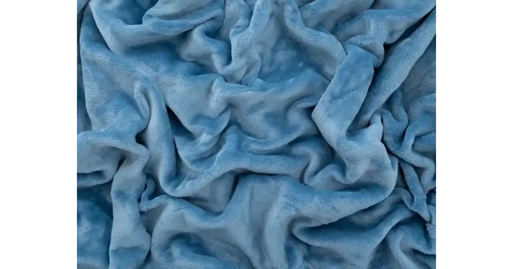 Prostěradlo mikroplyš Exclusive 220 × 200 cm – nebesky modré Značkový
