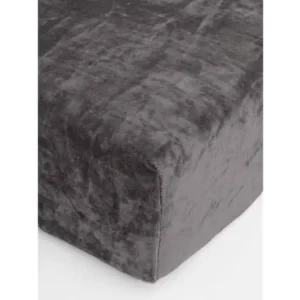 Prostěradlo mikroplyš Exclusive 220 × 200 cm – tmavě šedé Koupit Online