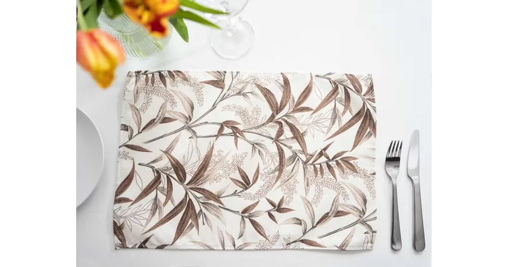 Aktuální Prostírání Bambus – 30 x 45 cm hnědá