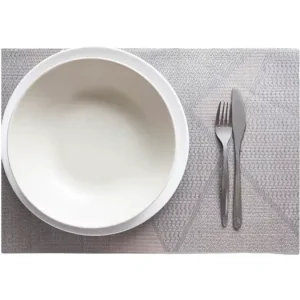 Prostírání Deluxe 30 × 45 cm – Isabela světle šedá Speciální Cena