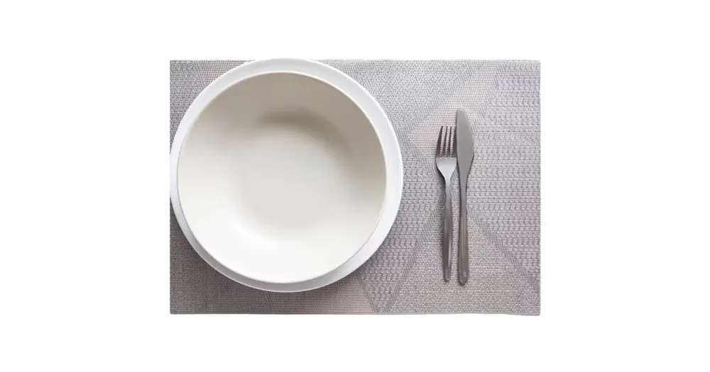 Prostírání Deluxe 30 × 45 cm – Isabela světle šedá Speciální Cena