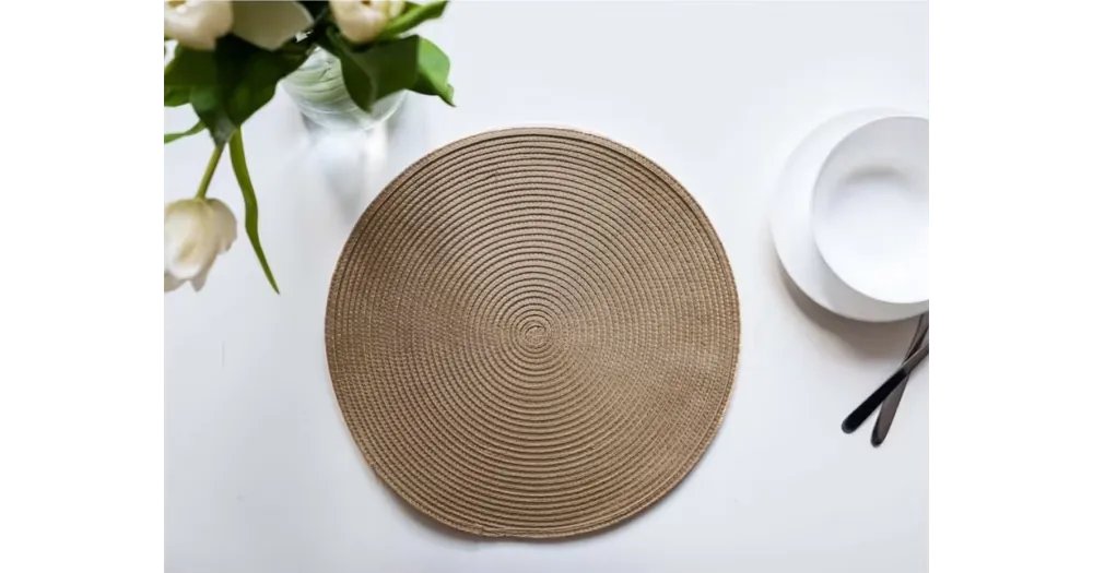 Kup Teď Prostírání Deluxe 35 cm – Stela hnědá