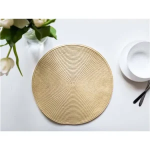 Prostírání Deluxe 37 cm – Stela béžová Rychlé Dodání