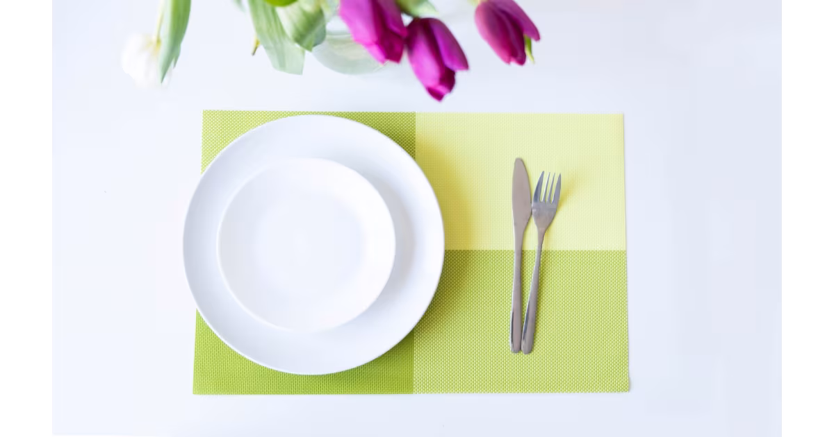 Speciální Cena Prostírání Deluxe 30 × 45 cm – Aida limetková