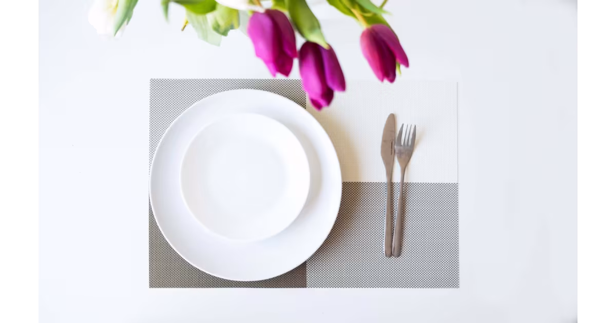 Prostírání Deluxe 30 × 45 cm – Aida středně hnědá Cenový Hit