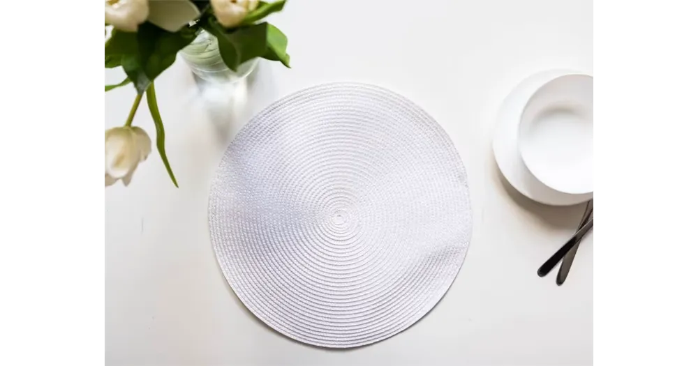 Sleva Prostírání Deluxe 35 cm – Stela bílá