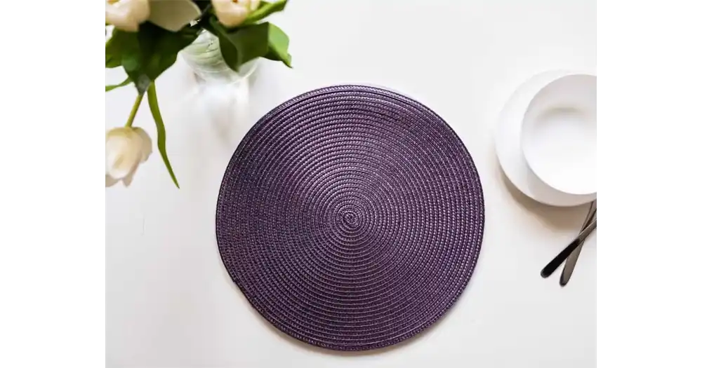 Autentický Prostírání Deluxe 35 cm – Stela fialová