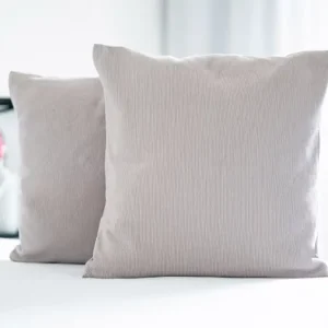 Sada povlaků na polštářek 40 × 40 cm – Lorenzo šedý 2 ks Cenová Bomba