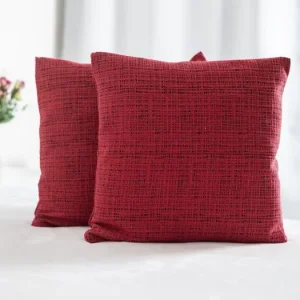 Omezená Nabídka Sada povlaků na polštářek 40 × 40 cm – Dominico vínový 2 ks