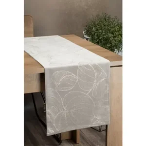 Nejlepší Volba Sametový běhoun na stůl Blink16 35 × 180 cm - šedý