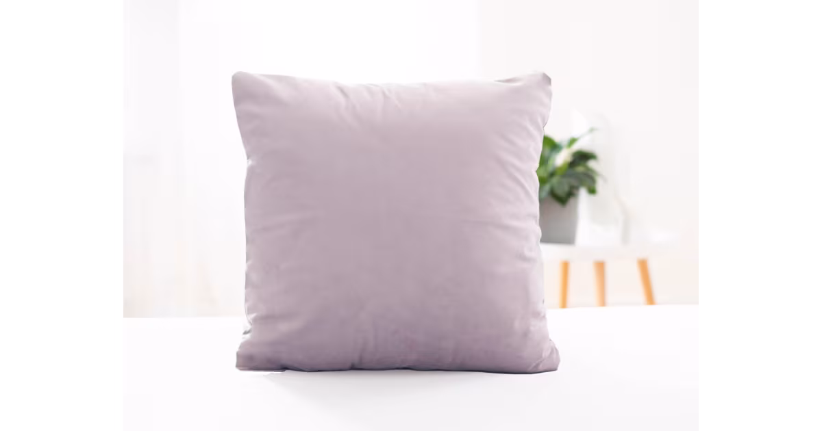 Super Cena Sametový povlak na polštář Velvet lila - 45 × 45 cm