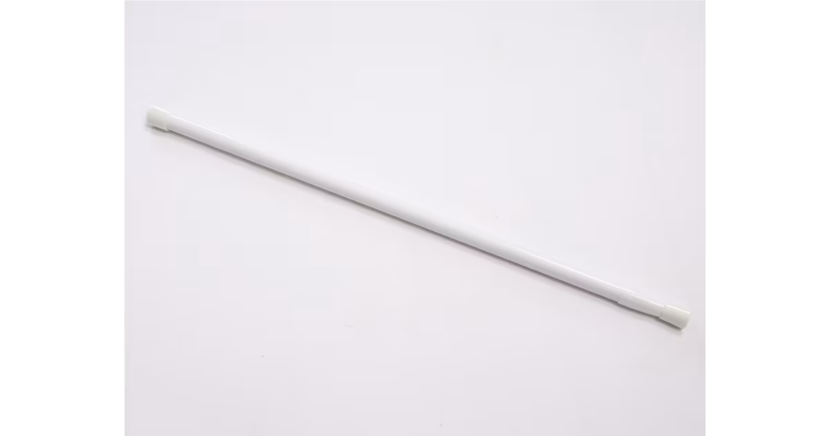 Tyč na sprchový závěs 70/120 cm - bílá Nejprodávanější