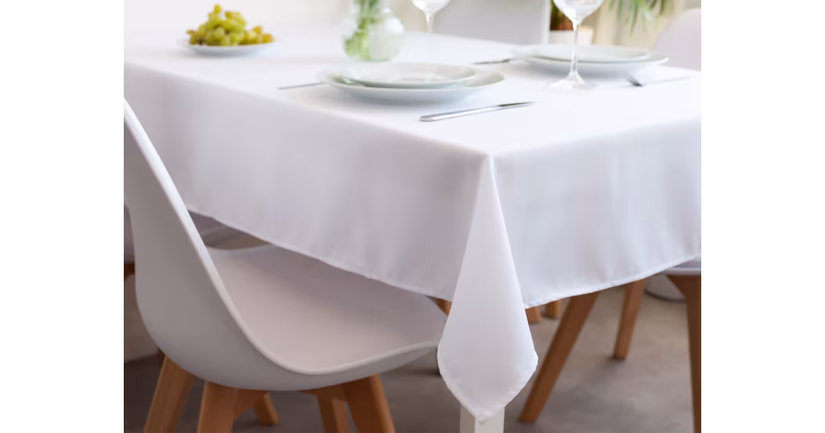 Ubrus Classic 80 × 80 cm – bílý Sleva