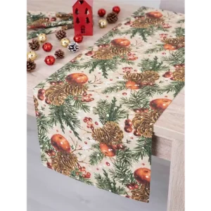 Omezená Nabídka Vánoční běhoun Lesní pohádka - 40 × 180 cm
