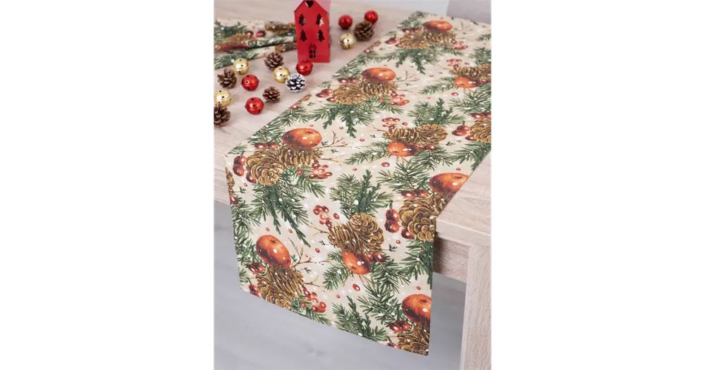 Omezená Nabídka Vánoční běhoun Lesní pohádka - 40 × 180 cm