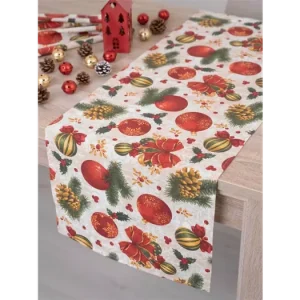 Vánoční běhoun Zimní slavnost - 40 × 180 cm Speciální Cena