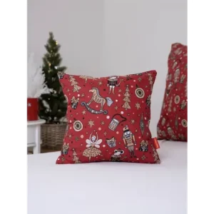 Vánoční povlak na polštář 40 × 40 cm - Vánoční pohádka Tovární Cena
