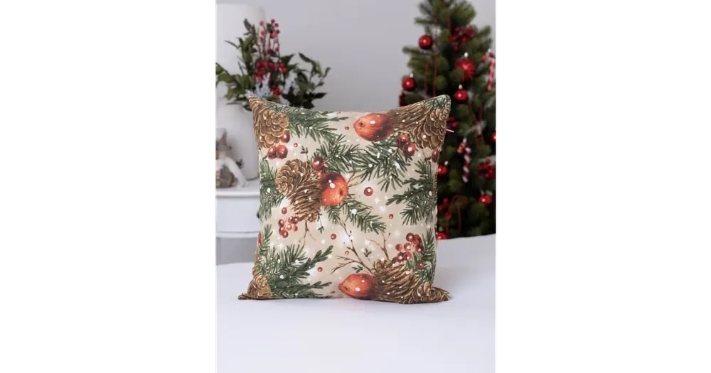 Vánoční povlak na polštář Lesní pohádka - 40 × 40 cm Přímo Od Výrobce