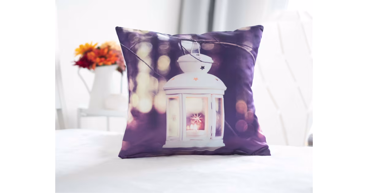 Ověřený Vánoční povlak na polštářek 45 × 45 cm – Lucerna