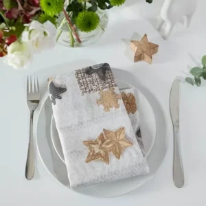 Vánoční ubrousek 40 × 40 cm - Xmas Nízká Cena