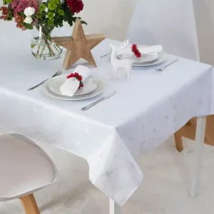 Vánoční ubrus 100 × 100 cm – Vánoční hvězda Akční Cena